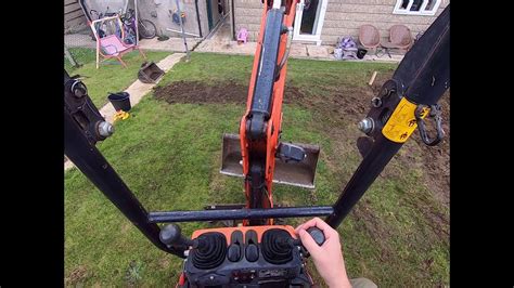 how to use a mini excavator video|operating mini digger beginner.